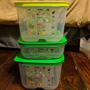 New Tupperware 4 Piece Set-FridgeSmart Containers
